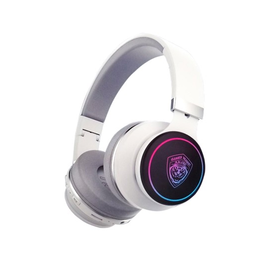 WIRELESS GAMING BLUETOOTH HEADPHONE J19 WHITE WIRELESS GAMING BLUETOOTH HEADPHONE J19 WHITE
